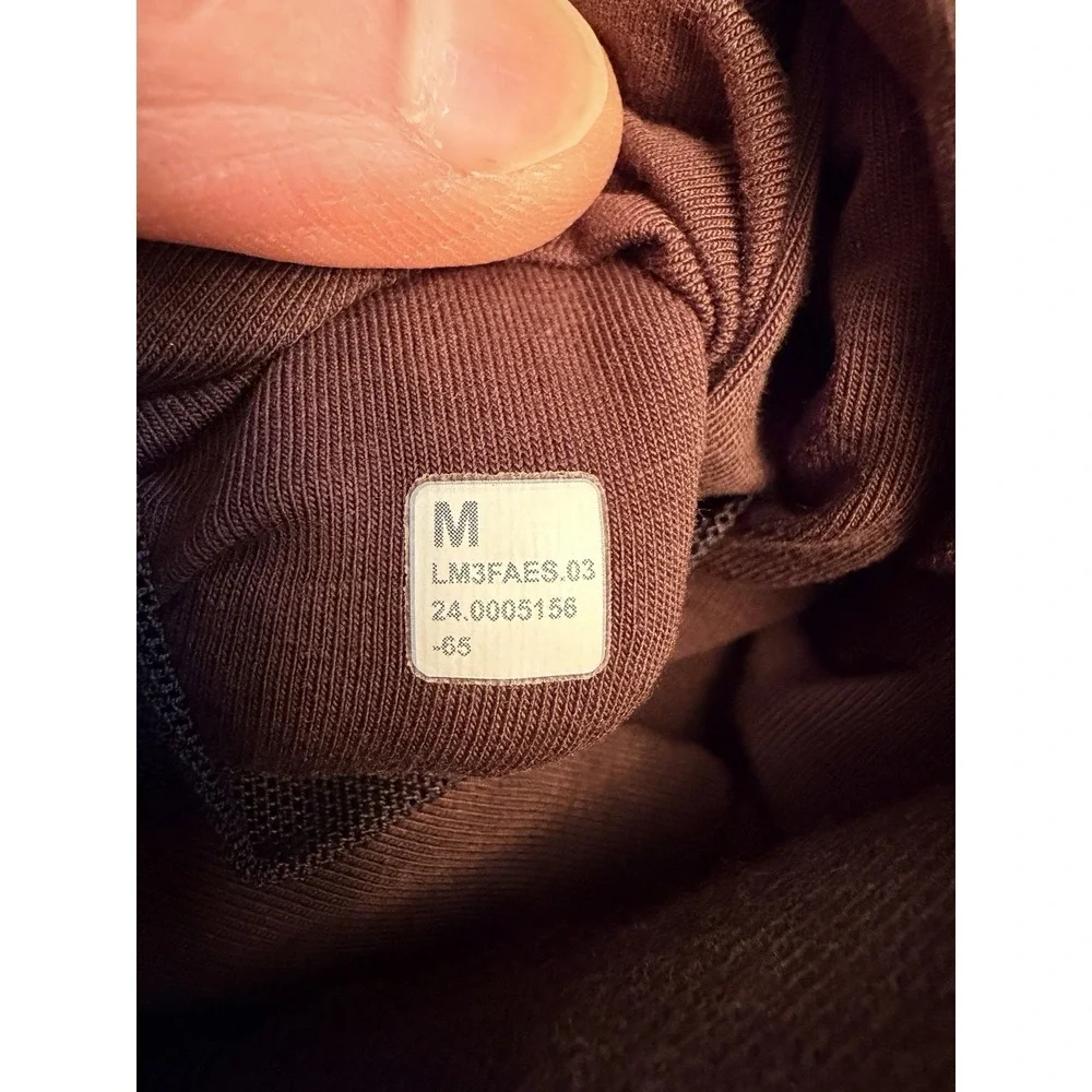Lululemon Men's Medium Steady State Hoodie Sweatshirt Pullover Brown Athletic - Picture 5 of 9